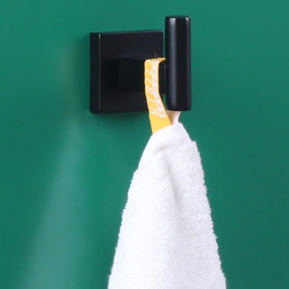 NIB NWT Bathroom Wall Mount Towel Hook x 3 - Picture 2 of 7